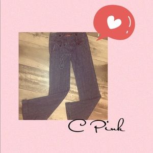 3/$25 💋C PINK OVERALL JEANS